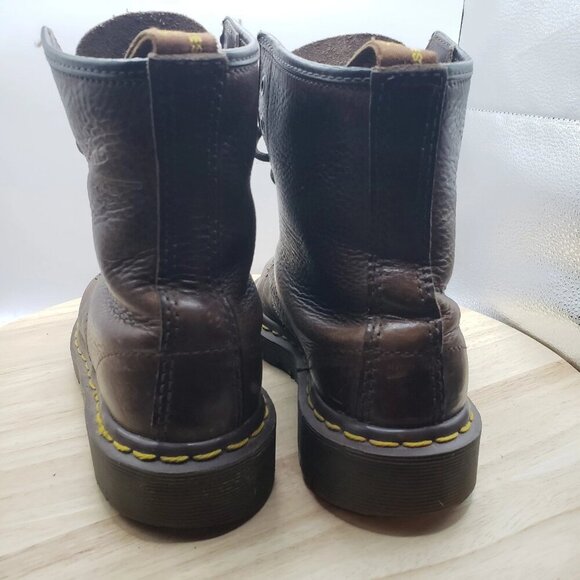 Dr. Martens Doc’s Boots 1460 Pascal leather Women’s Size US 5 brown - Picture 5 of 9